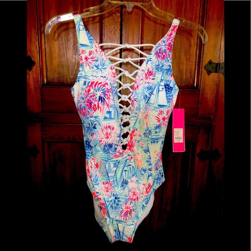 Lilly Pulitzer one piece swimsuit size 0